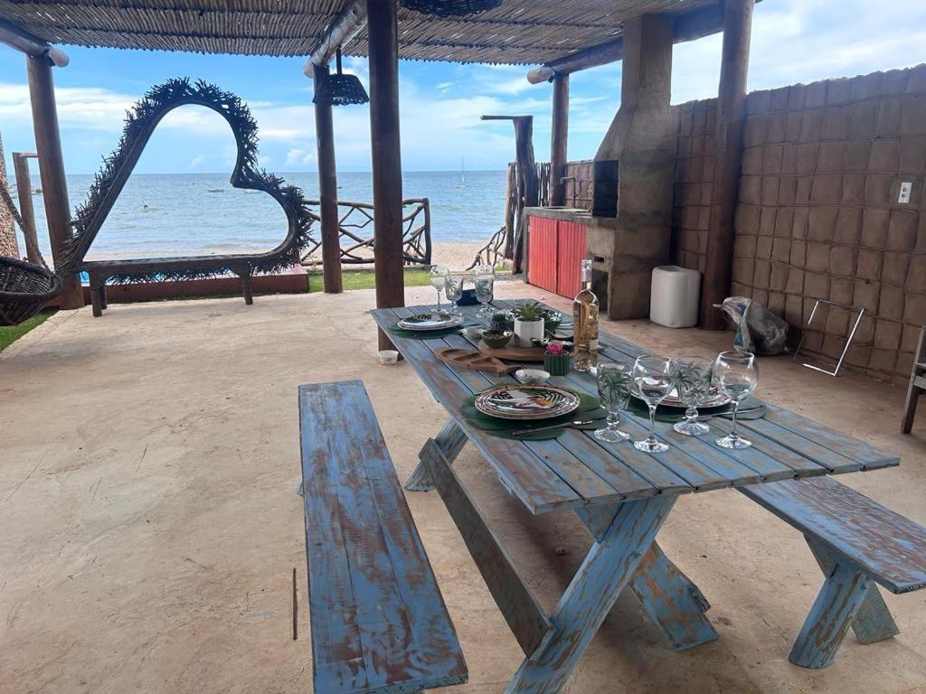Casa Aconchego Da Redonda Villa Icapuí Buitenkant foto